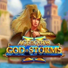 Age Of The Gods: God Of Storms 2 by Playtech, showcased at robosapien.nl – game logo