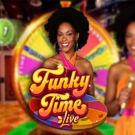 Official Live Casino logo: Funky Time by Evolution at NV Casino