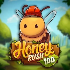 Honey Rush 100 by Play'n GO, showcased at robosapien.nl – game logo