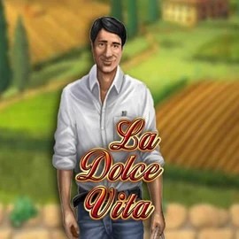 La Dolce Vita logo by Gamomat at NV Casino