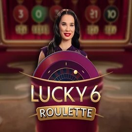 Lucky 6 Roulette slot logo by Pragmatic Play at NV Casino