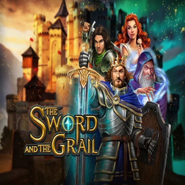 The Sword and the Grail game by Play'n GO – logo hosted on NV Casino