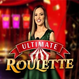Ultimate Roulette slot logo by Ezugi at NV CasinoUltimate Roulette