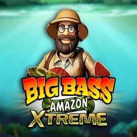 Big Bass Amazon Xtreme online game logo by Pragmatic Play on robosapien.nl