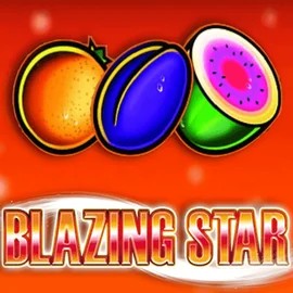 Blazing Star slot logo by Merkur Gaming at NV Casino