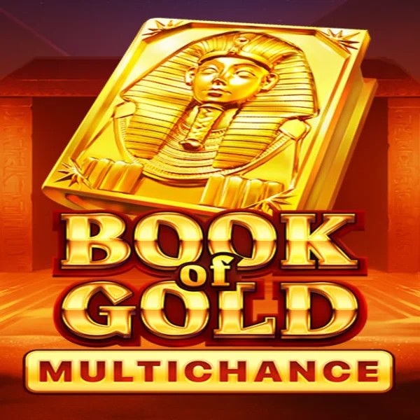 Book of Gold Multichance logo – Slots by Playson at NV Casino