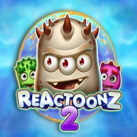 Reactoonz 2 logo – Slots by Play'n GO at NV Casino
